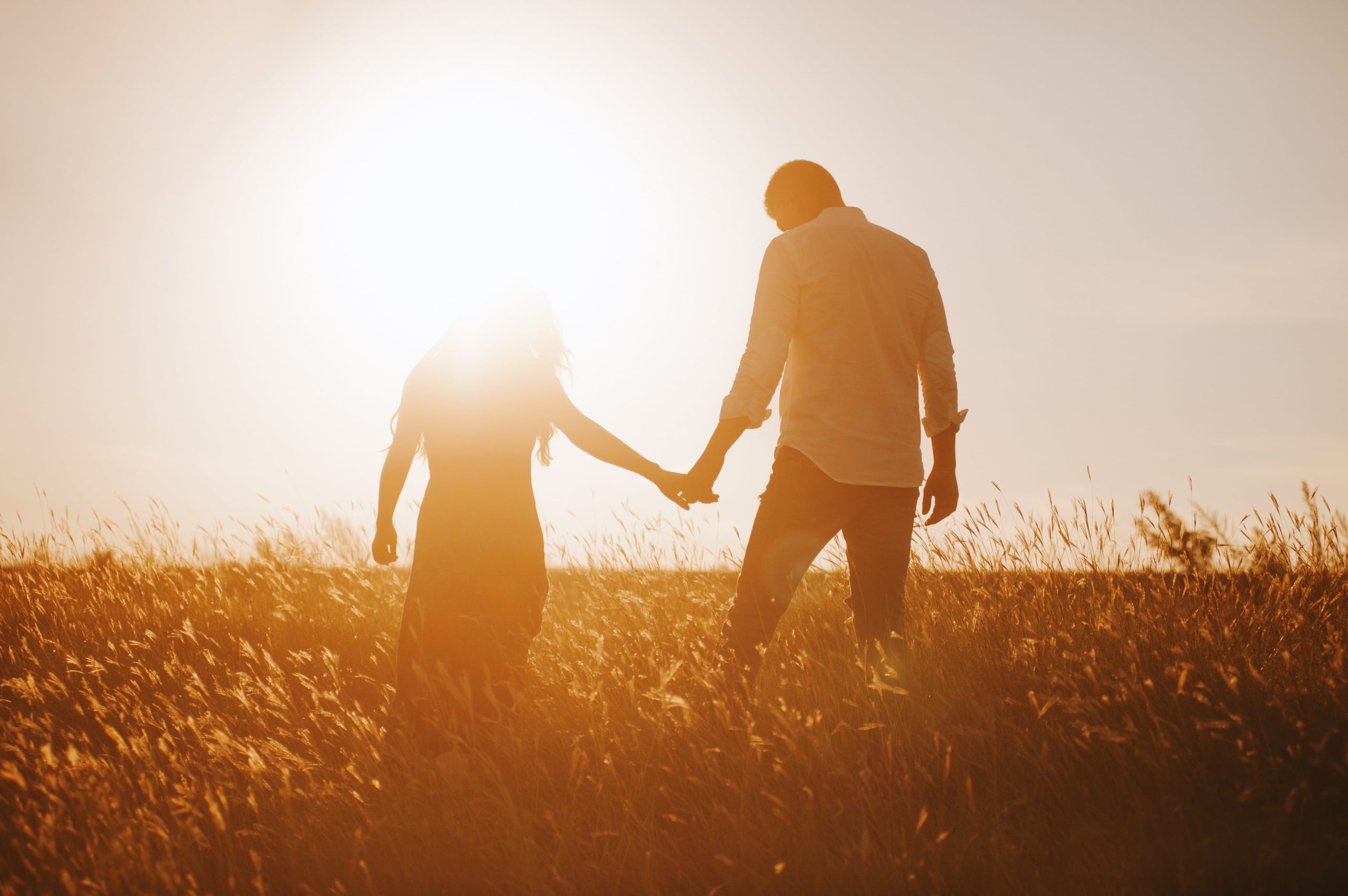 recovering addict holds his partner's hand