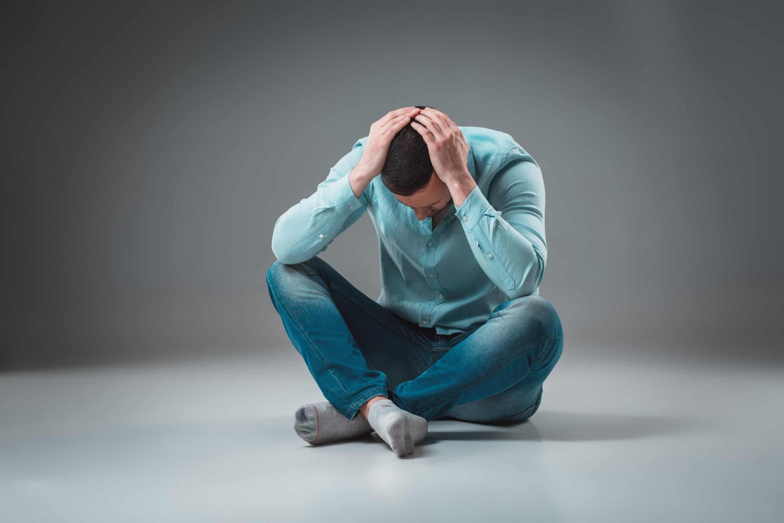 man needs treatment for mental health during rehab in Nashville, TN